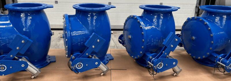 Damped Check Valves for Hong Kong Drainage Department