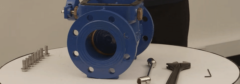 How-to: Move a Swing Check Valve Lever
