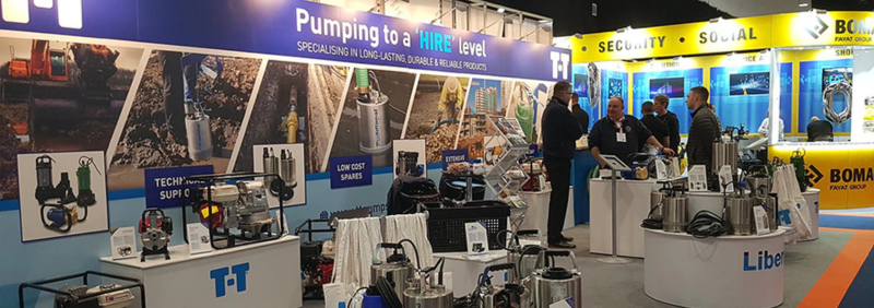 T-T Exhibits at The Executive Hire Show 2019