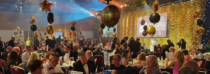 T-T at the Shropshire Chamber Business Awards 2024
