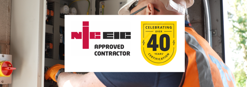 T-T Celebrates 40 Years as an NICEIC Approved Contractor