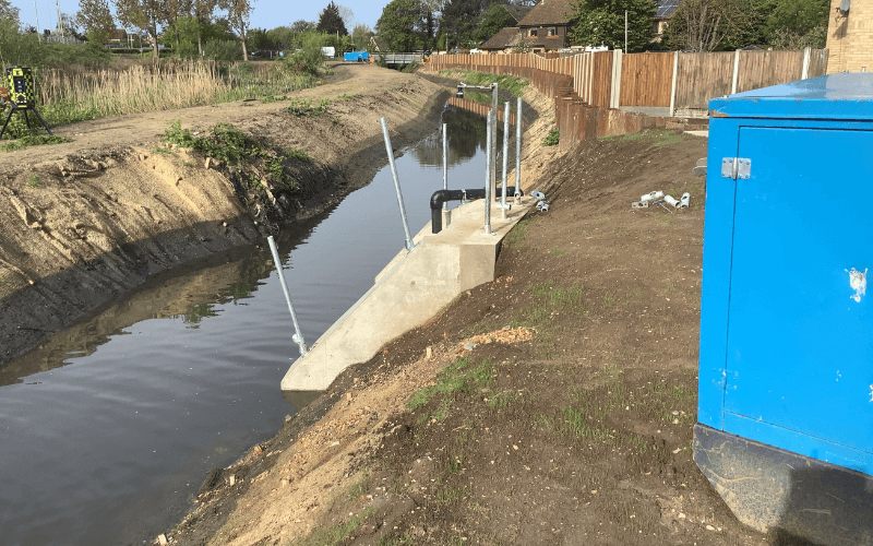 Pumping System for Flood Risk Management Project
