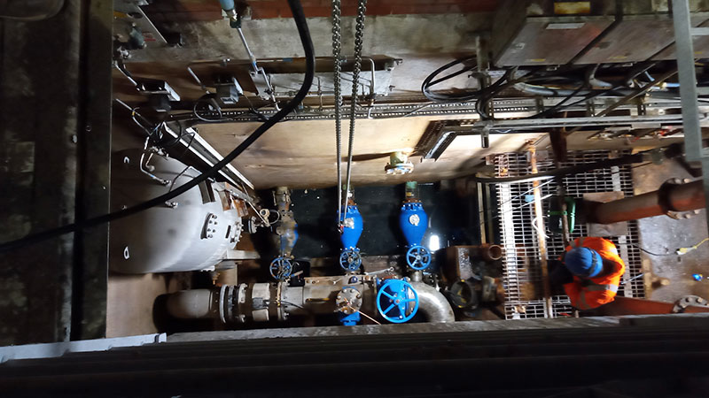 Protecting Fowey from Sewage Flooding - Recoil Check Valves