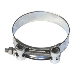 Steel plated layflat hose hose band