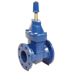 Metal seat wedge gate valve pressure rated to PN16.