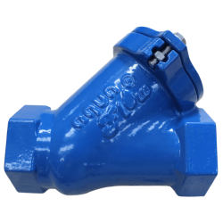 Ductile iron ball check valve.