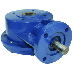 Medium reduction bevel gearbox.