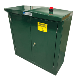 GRP Double door kiosk 