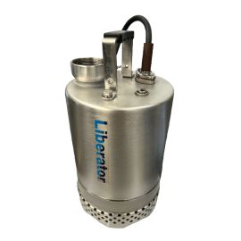 Stainless steel submersible Liberator pump.