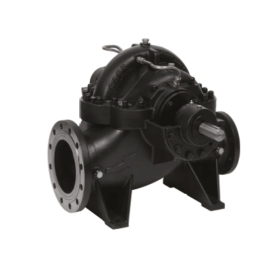 SAER SKD bareshaft split case pump.