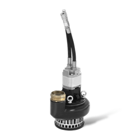 WP25 water pump with suction strainer.