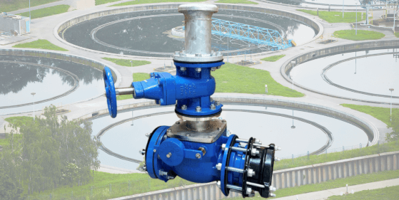 Bespoke DN600 WRAS approved check valve.