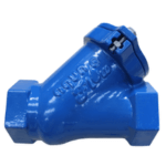 A blue ball check valve.