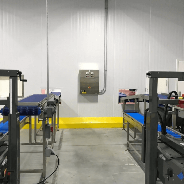 Bespoke control panel for food manufacturing facility.