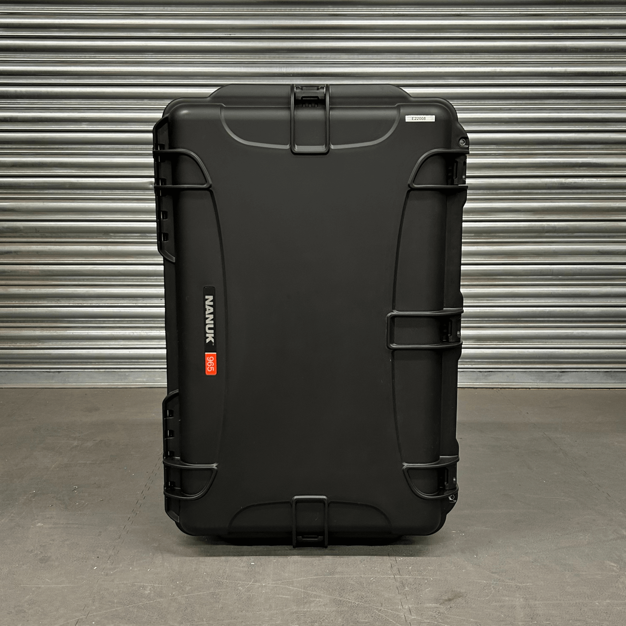 Black carry case for control panel.