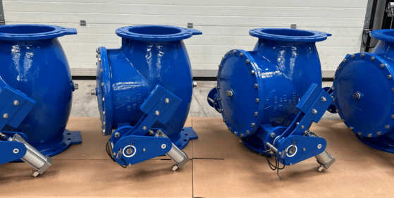 WRAS approved damped check valves.