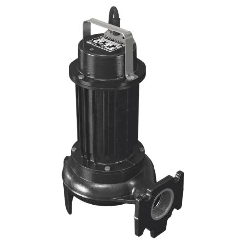 Cast iron submersible sewage pump.