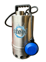 DG Steel sewage pump and float switch.