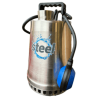 Sump pump and float switch.