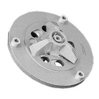 A cast iron multi-channel impeller for the ZUG GR from Zenit's UNIQA Series of submersible electric pumps.