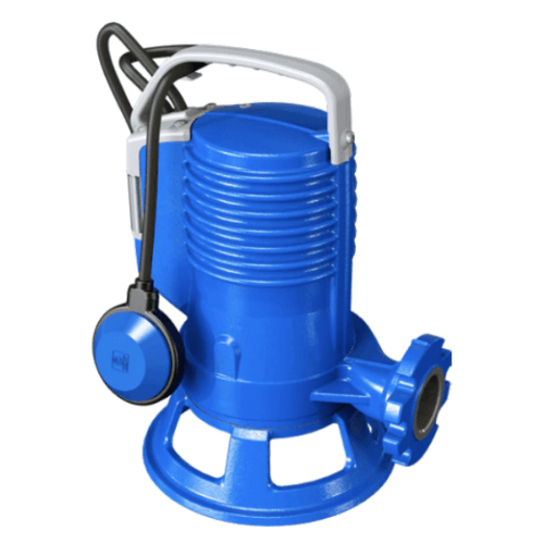 Cutter sewage pump.
