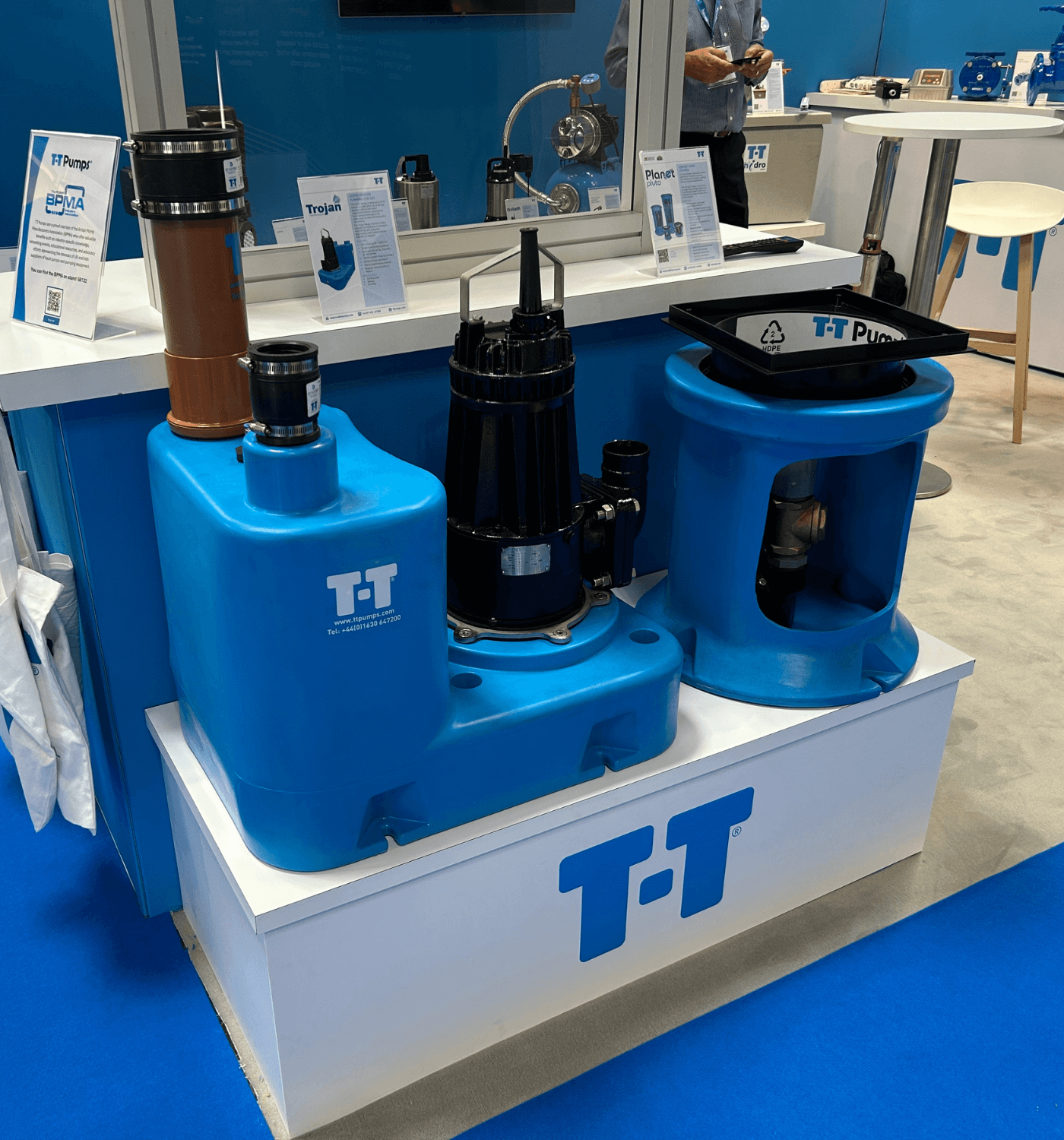 Two T-T package pumping stations.