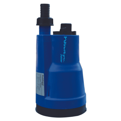 Compact puddle pump.