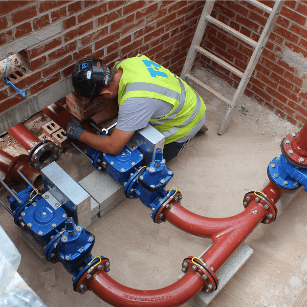 Adoptable Pumping Station Installation