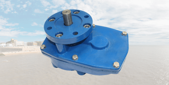 Reduction spur gearbox.