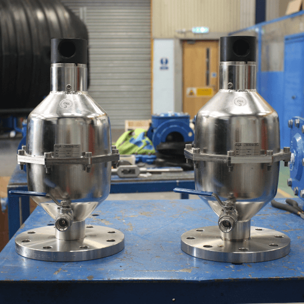 Fully custom air valves.