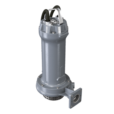 A photo of a light grey APG on a white background from Zenit's Grey Series of electric, submersible pumps.